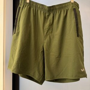 Nordstrom RVCA VA Sport Shorts Olive Green Men’s XXL